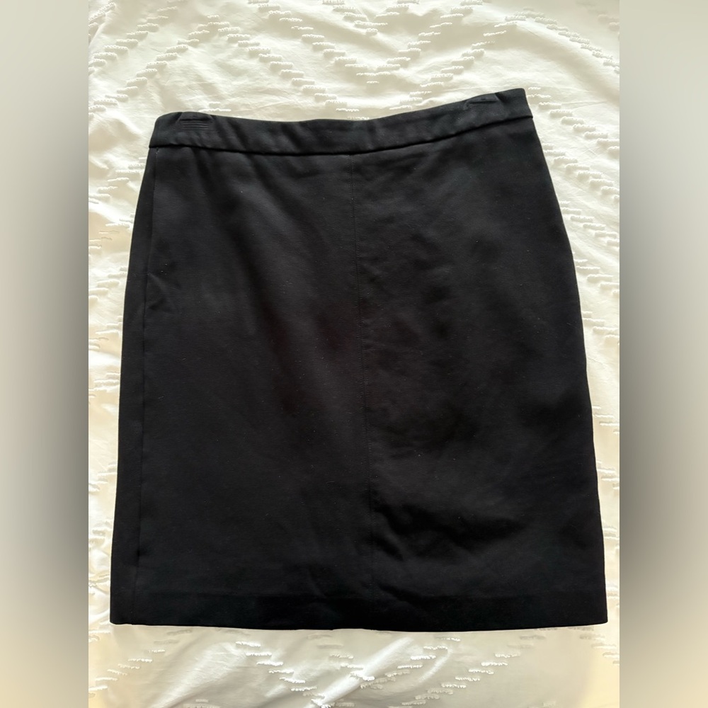 Simons Elegant Black Pencil Skirt